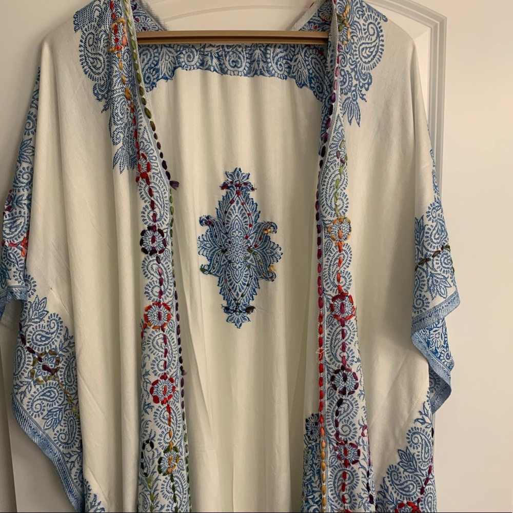 Embroidered Kimono